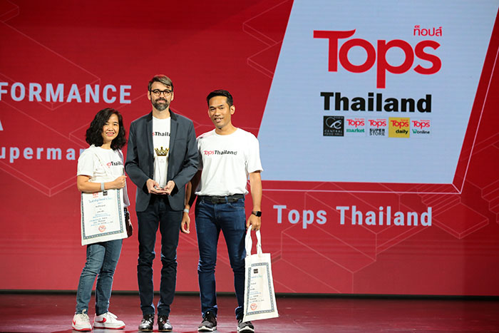 สุดเจ๋ง! Tops Thailand คว้ารางวัลแบรนด์ผู้สร้างสรรค์ผลงานดีเยี่ยมบนโซเชียลมีเดีย