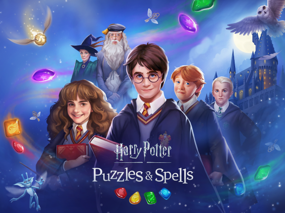 Zynga ประกาศเปิดตัวเกม Harry Potter: Puzzles & Spells เกม Match-3 บนมือถือ
